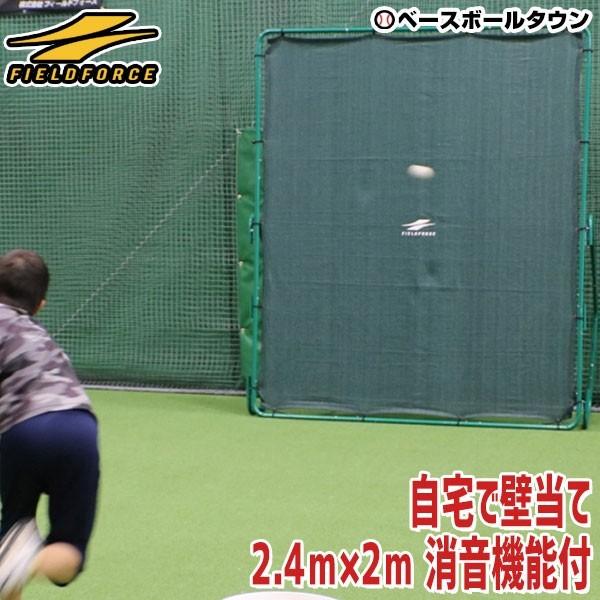 野球 投球・守備練習用 ドデカ壁あてネット 2.4×2.0m グリーンモンスター FKB-2420G...