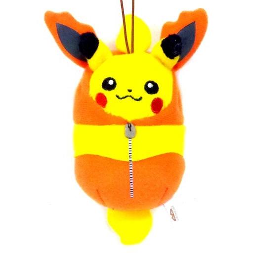 一番くじ ピカチュウねぶくろコレクション NukuNuku Style F賞 ゴムひも付きマスコット...