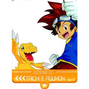 Tシャツ ホワイト Lサイズ「デジモンアドベンチャー」20周年記念
