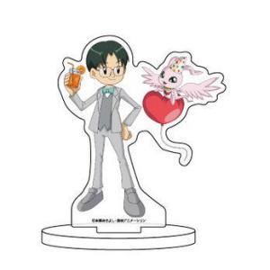 キャラアクリルフィギュア「デジモンテイマーズ」08/健太＆マリンエンジェモン お祝いver.(描き下...