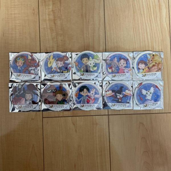 デジモンテイマーズ 缶バッジ ブラインドコンプリートセット