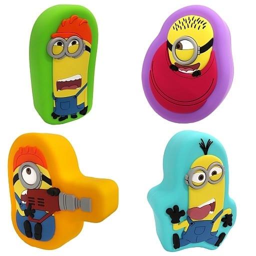 Happyくじ ミニオンズフィーバー シリコンポーチ 全4種セット