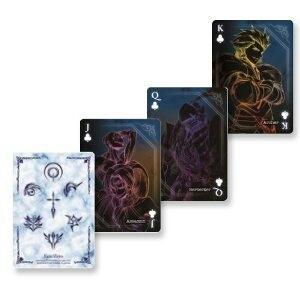 一番くじプレミアム Fate/Zero PART1 F賞 令呪 ブルー 青 トランプ カード