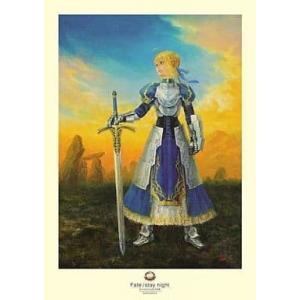 一番くじプレミアム TYPE-MOON タイプムーン 10周年記念 E賞 プレミアムアートポスター ...