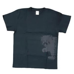 レッサーパンダ Tシャツ 黒 Sサイズ 綿100％ 鯖江市 西山動物園 友の会 ネコポス配送可能