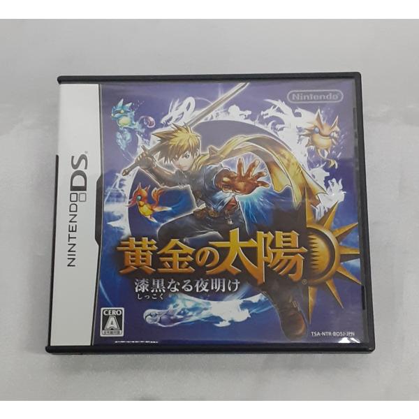 黄金の太陽 漆黒なる夜明け Nintendo DS ニンテンドー ゲームソフト マップ付き 動作確認...