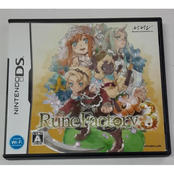 任天堂 Nintendo DS ニンテンドー ゲームソフト RuneFactory ルーンファクトリ...