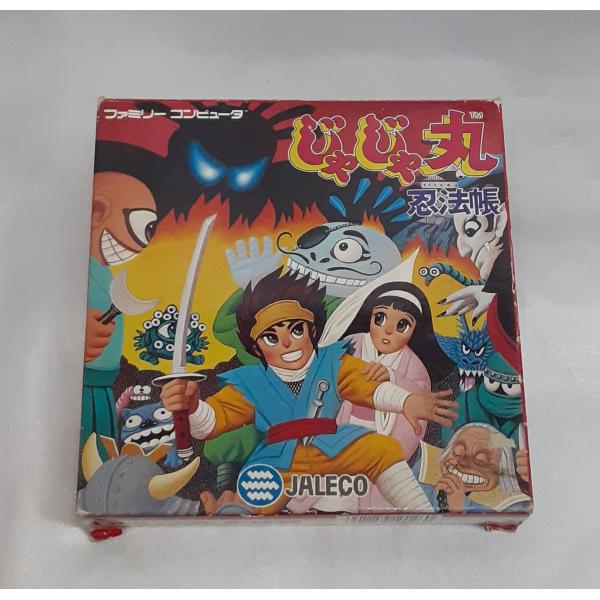じゃじゃ丸 忍法帳 ジャレコ FC ファミコン ファミリーコンピュータ 箱・説明書付き 動作確認済み