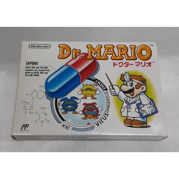 ドクターマリオ Dr.MARIO FC ファミコン ファミリーコンピュータ ゲームソフト 箱・説明書...