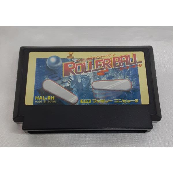 ローラーボール ROLLER BALL FC ファミコン ファミリーコンピュータ ゲームソフト 箱・...