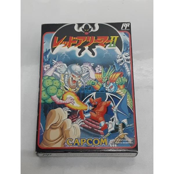 レッドアリーマーII カプコン FC ファミコン ファミリーコンピュータ 箱・説明書・ハガキ付き 動...