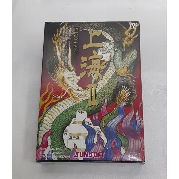 上海II サンソフト 上海2 FC ファミコン ファミリーコンピュータ 箱・説明書付き 動作確認済み