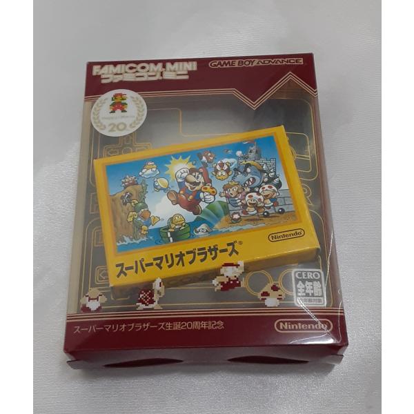 スーパーマリオブラザーズ 生誕20周年記念版 20th ファミコンミニ ゲームボーイアドバンス GB...