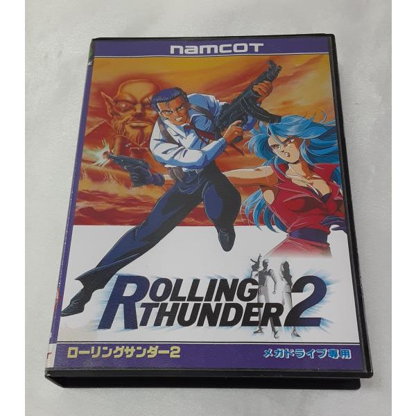 ローリングサンダー2 ROLLING THUNDER2 メガドライブ SEGA セガ MEGA DR...