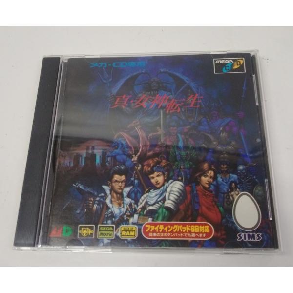 SEGA セガ MCD MEGA CD メガドライブ メガCD ゲームソフト 真・女神転生