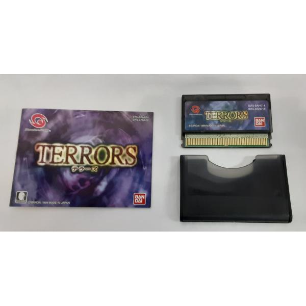 テラーズ TERRORS ワンダースワン WONDER SWAN ゲームソフト 箱無し 説明書付き ...