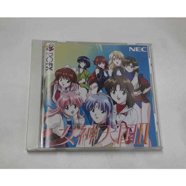 PC-FX 女神天国II 帯付き ゲームソフト NEC ホームエレクトロニクス 動作確認済み