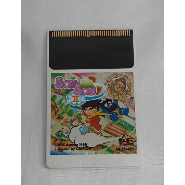 SONSON2 II ソンソン2 HuCARD ヒューカード HE system Pc Engine...