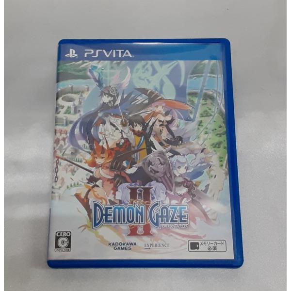 デモンゲイズ2 DEMON GAZE PS VITA ゲームソフト 動作確認済み