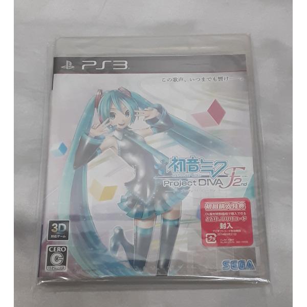 初音ミク Project DIVA F 2nd PS3 Playstation3 ゲームソフト 未開...
