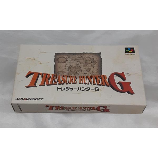 トレジャーハンターG TREASURE HUNTER スーパーファミコン SFC ゲームソフト 箱・...