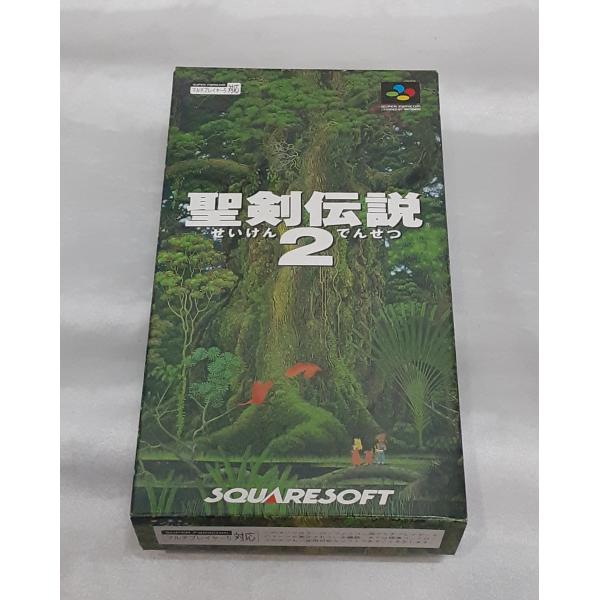 聖剣伝説2 スーパーファミコン スーファミ SFC ゲームソフト 箱・説明書付き 動作確認済み