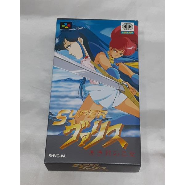 スーパーヴァリス 赤き月の乙女 SUPERヴァリス スーパーファミコン SFC ゲーム 箱・説明書・...