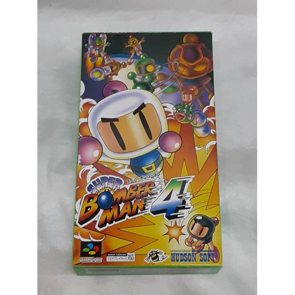 スーパーボンバーマン4 BOMBER MAN スーパーファミコン スーファミ SFC ゲームソフト ...