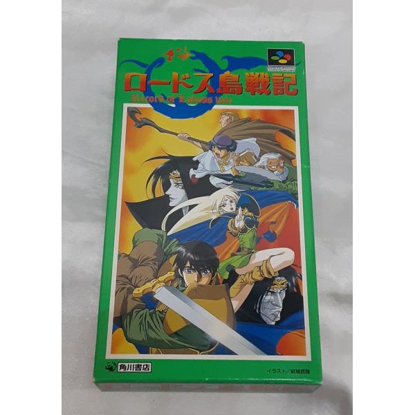 ロードス島戦記 Record of Lodoss War スーパーファミコン スーファミ SFC ゲ...