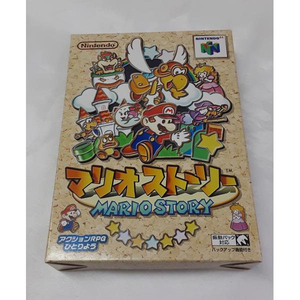 マリオストーリー MARIO STORY 任天堂 ニンテンドー64 N64 ゲームソフト 説明書無し...