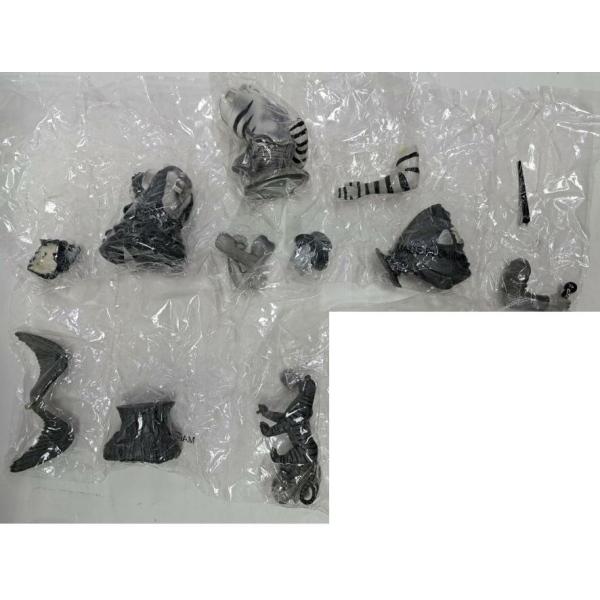 グレートゼブラ ライオンマン ミスターX 虎の穴 モノクロ版 4個セット 超像革命 タイガーマスク列...