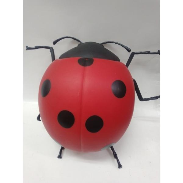 天道虫 てんとう虫  テントウムシ BIG ビッグサイズ フィギュア 昆虫 プラスチック製 全長約3...