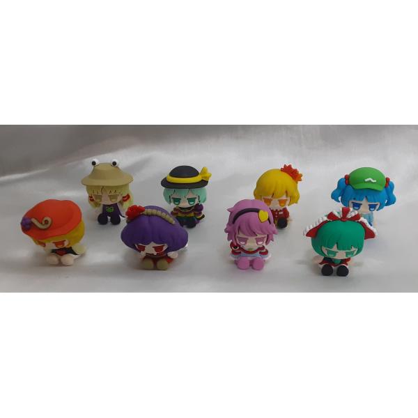 東方project JITOT ラバーフィギュア Vol.3 ノーマル8種セット じとっと ちょこラ...