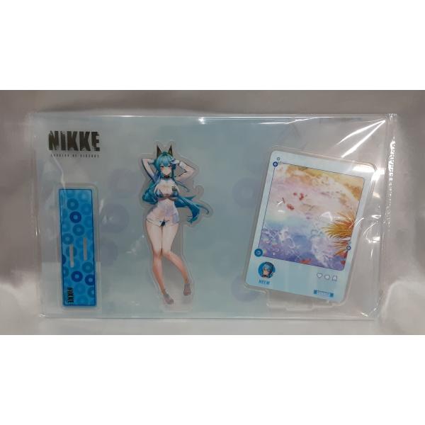 ヘルム：アクアマリン アクリルスタンド 勝利の女神：NIKKE 夏 水着 メガニケ アクスタ グッズ...