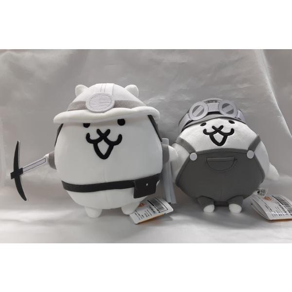 全2種セット ガマトト＆オトートぬいぐるみ にゃんこ大戦争 全長約20cm