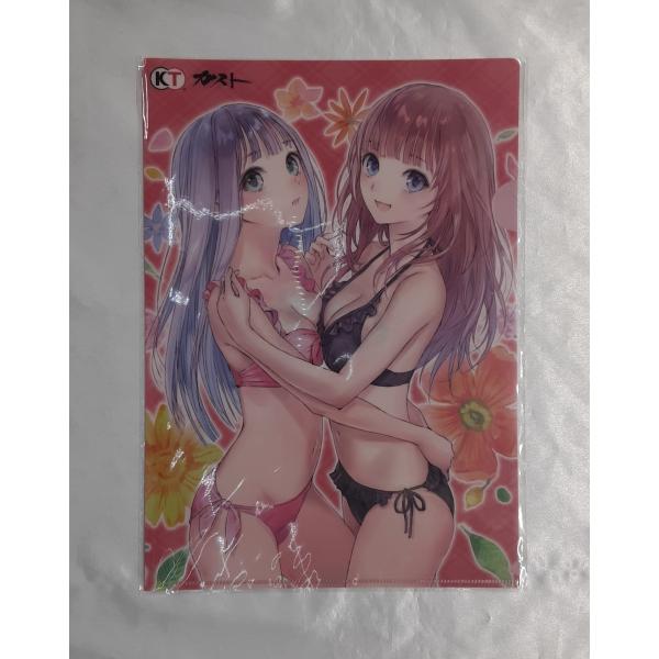 ルルア＆ロロナ 描き下ろしA4クリアファイル ルルアのアトリエ アーランドの錬金術士4 ゲオ購入特典