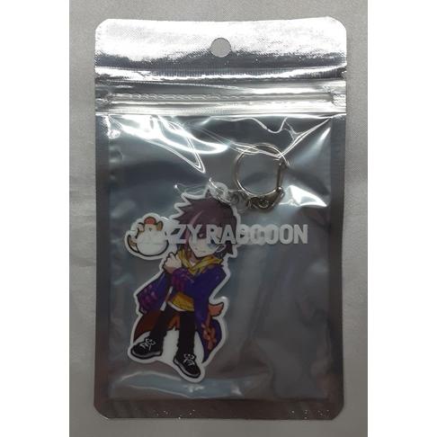 きなこ アクリルキーホルダー キーチェーン CRAZY RACCOON CRストア 未開封