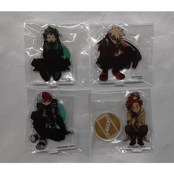 緑谷出久 爆豪勝己 轟焦凍 ロディ&amp;ピノ アクリルスタンド4個セット 僕のヒーローアカデミア THE...