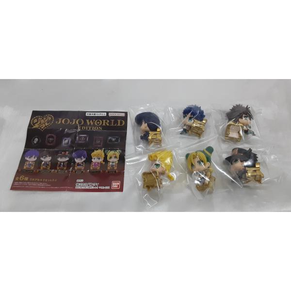 JOJO WORLD EDITION カプセルフィギュアコレクション 全6種セット ジョジョコレ ジ...
