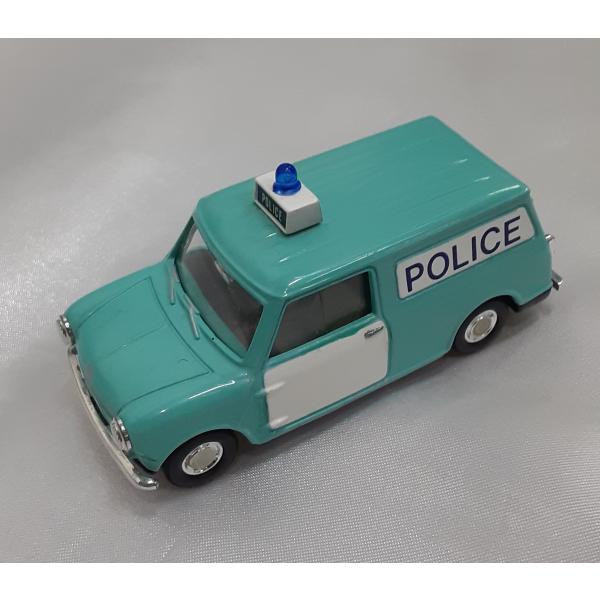 POLICE ポリス MINI VAN ミニバン CORGI コーギー 水色 ミニカー
