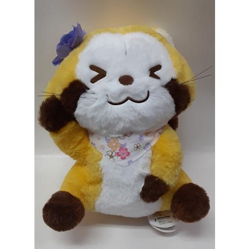 ラスカル お花ふわもふBIGぬいぐるみ きゅん 約30cm