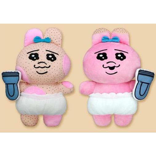おぱんちゅうさぎ 失敗したら言ってよぬいぐるみ 2種セット 約30cm