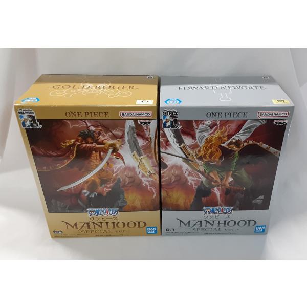 ゴール・D・ロジャー エドワード・ニューゲート 白ひげ MANHOOD SPECIAL ver 全2...