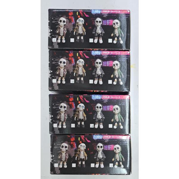 ストリートスカル フィギュア 全4種 ドクロ ガイコツ