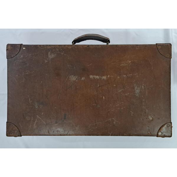 トランク スーツケース アタッシュケース 昭和 レトロ アンティーク オブジェ 鍵なし 約60×16...