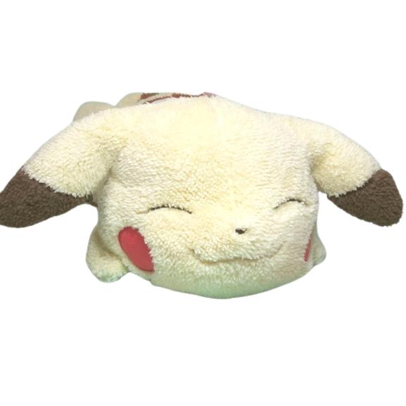 ポケットモンスター ポケモン I LOVE PIKACHU でっかいふわふわ 寝そべりぬいぐるみ ピ...