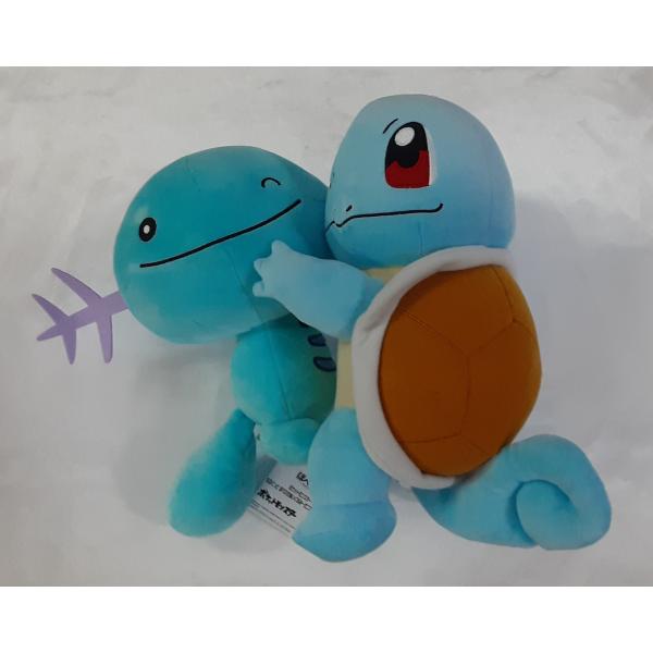 ゼニガメ ウパー セット もふぐっと ほぺぴたぬいぐるみ〜ゼニガメ・ウパー〜 ウパー全長約21cm ...