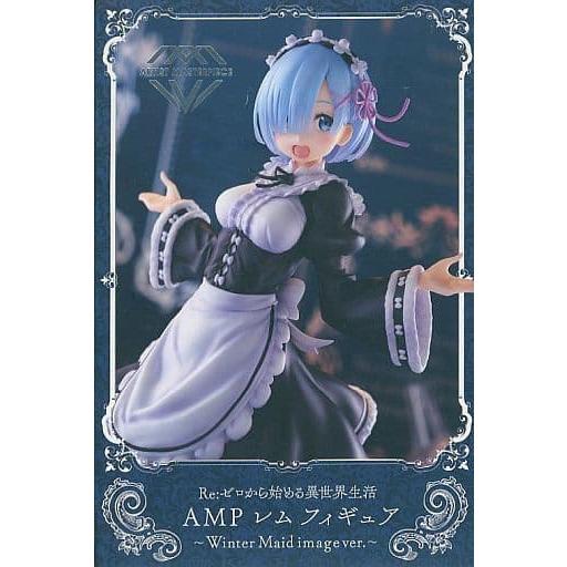 Re:ゼロから始める異世界生活 リゼロ AMP レム フィギュア Winter Maid image...