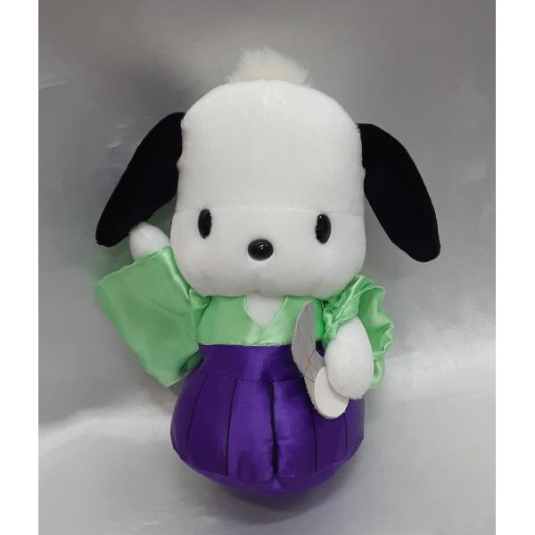 ポチャッコ 雛祭り 着物 和服 ぬいぐるみ 1999年 サンリオ エイコー タグ無し 全長約19cm