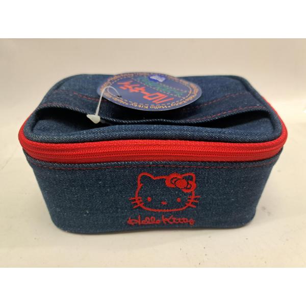 ハローキティ ジーンズコレクション ポーチ レッド